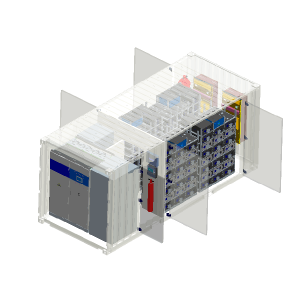20ft Containers lithium battery Integrated energy storage system