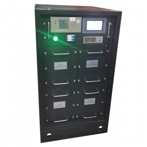 384V 50Ah high Voltage battery with LCD display cabinet