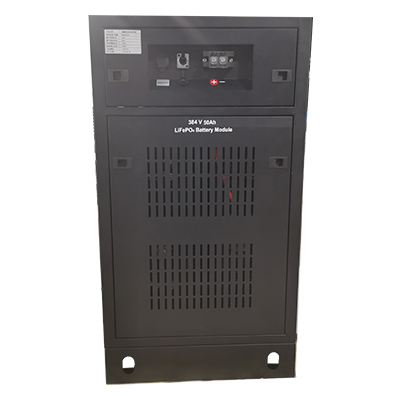 384V 50Ah high Voltage battery with LCD display cabinet Featured Image