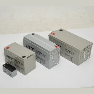 China Cheap price 12 Volt Solar Power System - Solar Gel Range VRLA Battery – DET