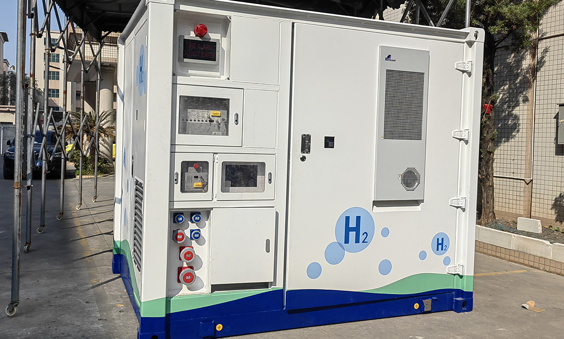 Hydrogen batteries with lithium batteries integration energy storage