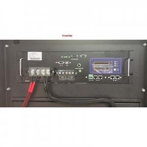 51.2v high capacity battery and inverter integrated cabinet battery solution