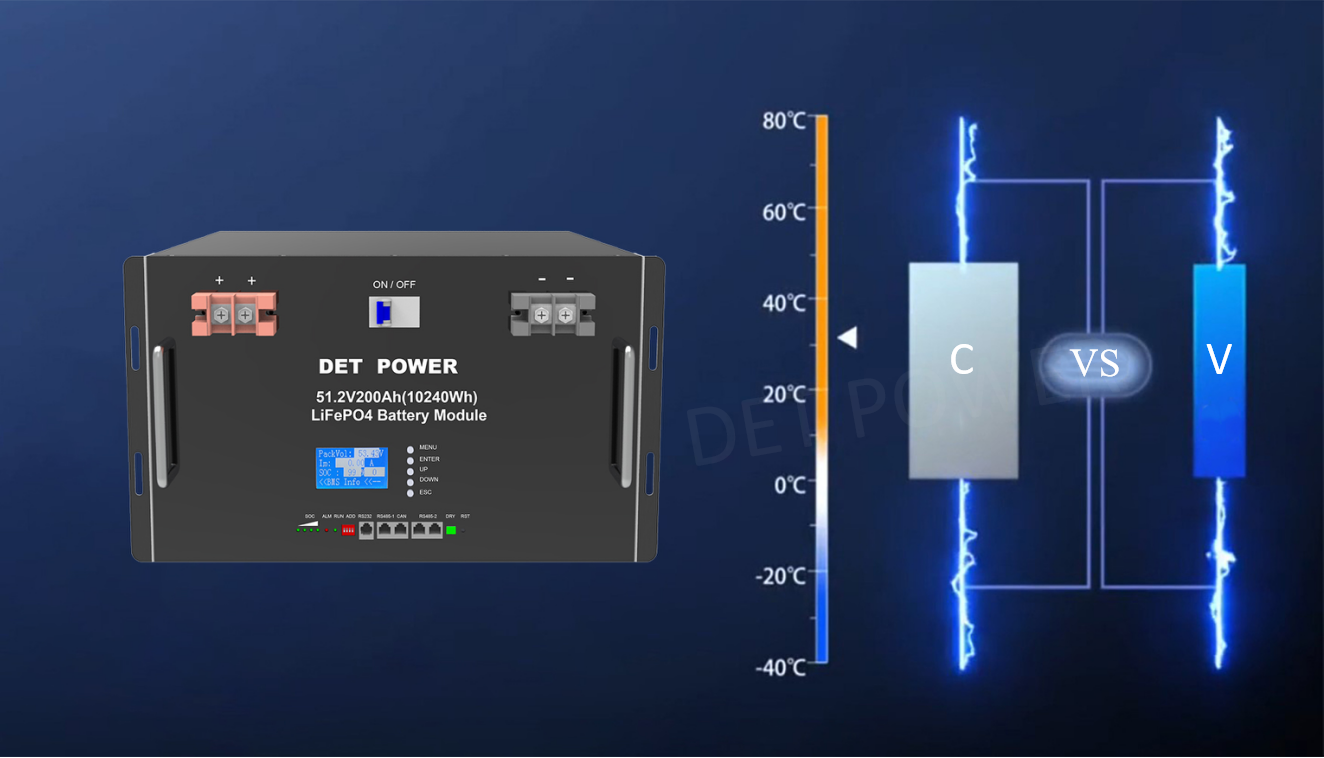 The relationship between the pack voltage and the capacity of the lithium iron phosphate battery.